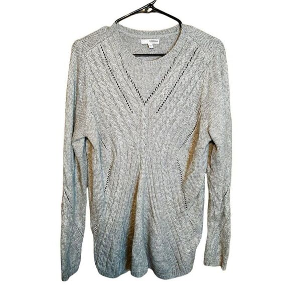Sonoma Crewneck Sweater in Light Gray sz L - Picture 1 of 5